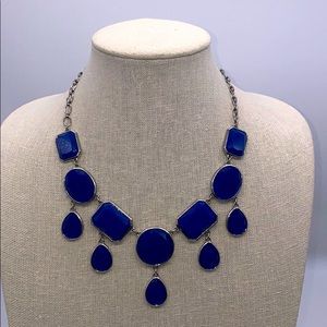 Blue Statement Necklace